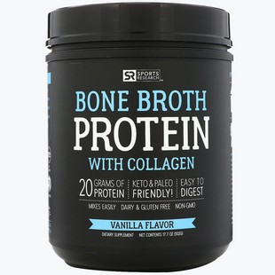 Sports Research Bone Broth Protein with Collagen