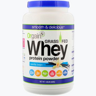 Orgain Grass-Fed Whey Protein Powder