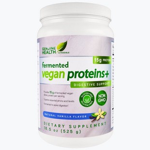 Genuine Health Corporation Vegan Proteins Digestive