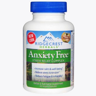 RidgeCrest Herbals Anxiety Free