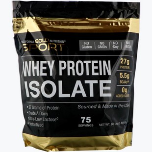 California Gold Nutrition Whey Protein Isolate 90%